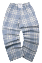 Load image into Gallery viewer, UNISEX Lounge Pant - JAY soft blue check trouser
