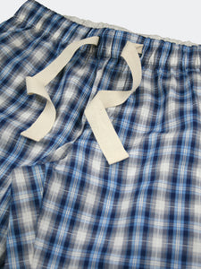 Unisex 'Alix' Blue Summer Check Lounge Pants