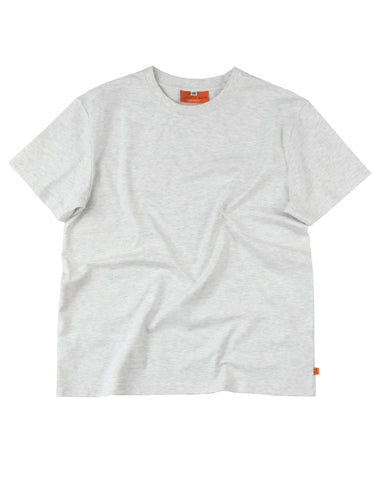 Unisex 'Baker' Grey Marl Short Sleeve T-shirt.