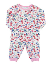 Load image into Gallery viewer, Baby girl cotton floral pyjamas