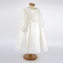 Load image into Gallery viewer, Annabelle - Crystal and Lace 3/4 length Bridesmaid Dress, Party Dress.