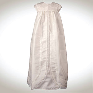 Ariana Ivory - Unisex Traditional Long Christening Gown