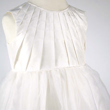 Load image into Gallery viewer, Constance - Ivory Sleeveless Flower Girl Bridesmaid Dress