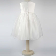Load image into Gallery viewer, Constance - Ivory Sleeveless Flower Girl Bridesmaid Dress