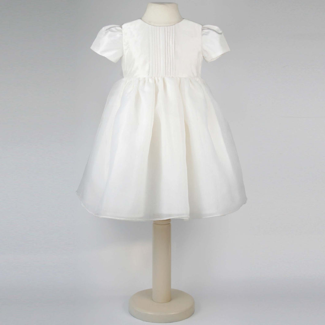 Dolly - Ivory Short Sleeve Flower Girl Party Dress