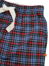 Load image into Gallery viewer, UNISEX Blue Red Check lounge pants - &#39;Griffin&#39;