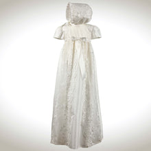 Load image into Gallery viewer, Harmony - Traditional Lace Christening Gown with Matching Bonnet