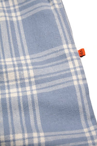 UNISEX Lounge Pant - JAY soft blue check trouser