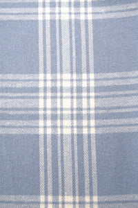UNISEX Lounge Pant - JAY soft blue check trouser