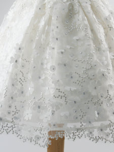 Kali - Organza Ivory Bridesmaid Flower Girl Dress