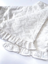 Load image into Gallery viewer, Girls Natural White Embroidery Anglaise Shortie Pyjamas