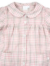 Load image into Gallery viewer, Pink and White Check Shortie Pyjamas