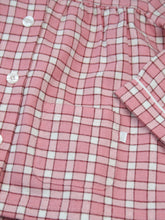 Load image into Gallery viewer, Peony Pink Check Pyjamas