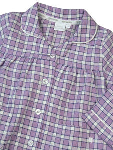 Lavender Check Pyjamas for Girls