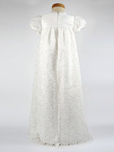 Load image into Gallery viewer, Girls Ivory Lace Christening Dress – Elegant Baby Baptism &amp; Naming Ceremony Gown