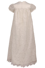 Load image into Gallery viewer, Girls Ivory Lace Christening Dress – Elegant Baby Baptism &amp; Naming Ceremony Gown