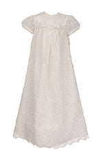 Load image into Gallery viewer, Girls Ivory Lace Christening Dress – Elegant Baby Baptism &amp; Naming Ceremony Gown