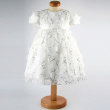Load image into Gallery viewer, Tula - Silver Sequin Girls Dress