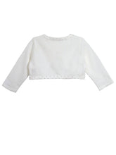 Load image into Gallery viewer, Valentina - Girls Ivory Bolero Cardigan