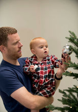 Load image into Gallery viewer, Baby Girls Check All-in-One Pyjamas