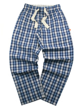 Load image into Gallery viewer, Unisex &#39;Alix&#39; Blue Check summer Lounge Pants