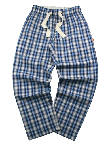 Unisex 'Alix' Blue Summer Check Lounge Pants