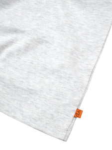 Unisex 'Baker' Grey Marl Short Sleeve T-shirt.