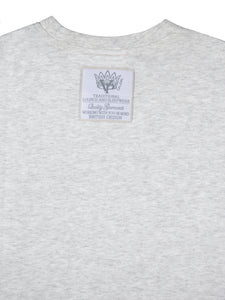 Unisex 'Baker' Grey Marl Short Sleeve T-shirt.
