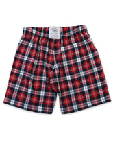 Load image into Gallery viewer, Unisex &#39;Curtis&#39; Check PJ Lounge Shorts