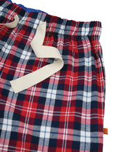 Load image into Gallery viewer, Unisex &#39;Curtis&#39; Red Navy Check Lounge Pants