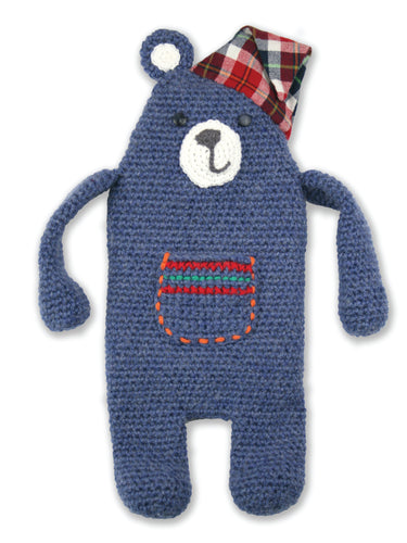 Handmade Dream Catcher Hot Water Bottle - DENIM