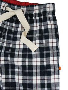 Unisex 'Kelby' Navy Check Lounge Pants