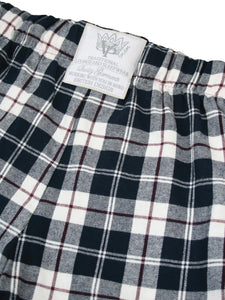 Unisex 'Kelby' Navy Check Lounge Pants
