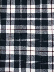 Unisex 'Kelby' Navy Check Lounge Pants