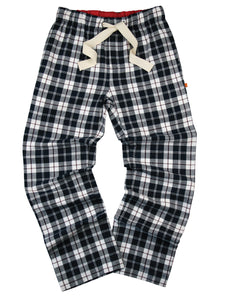 Unisex 'Kelby' Navy Check Lounge Pants