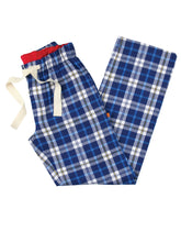 Load image into Gallery viewer, Unisex &#39;Metro&#39; Blue Check Lounge Pants