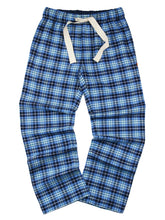 Load image into Gallery viewer, Unisex &#39;Morgan&#39; Blue Check Lounge Pants