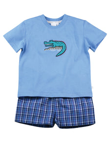 Crocodile Shorts Summer Pyjamas