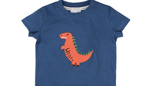 Load image into Gallery viewer, Snuggle Fit Jersey Dinosaur Print Summer Pyjamas.