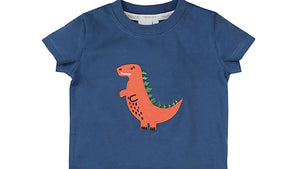 Snuggle Fit Jersey Dinosaur Print Summer Pyjamas.