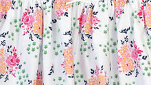 Load image into Gallery viewer, Pink Floral Cotton Short Sleeve Nightgown