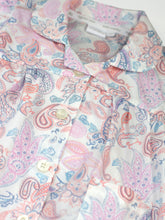 Load image into Gallery viewer, Pretty Paisley print summer girls pj&#39;s