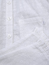 Load image into Gallery viewer, Girls Off-White Summer Embroidery Anglaise Pyjamas