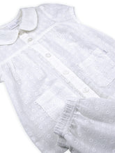 Load image into Gallery viewer, Off White Embroidery Anglaise Girls Shortie Pyjamas