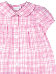Pink and White Check Summer Pyjamas