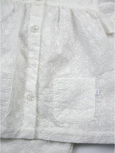 Load image into Gallery viewer, Girls Vanilla White Cotton PJ set