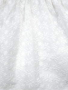 Girls Vanilla White Shortie PJ set