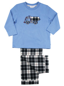 Dumper Truck Boys Cotton Pyjamas