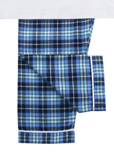 Cute Crocodile Morgan Check Boys Pyjamas