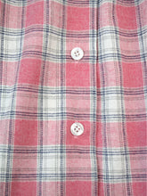 Load image into Gallery viewer, Girls Traditional Pink Check Cotton Night Dress